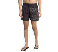 Logo Graphic Swim Shorts Black/White M