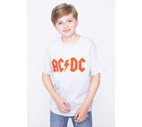 AC/DC Classic Band Logo T-Shirt in Grey | Size: 3-4 Years AC/DC Grey 3-4 Years