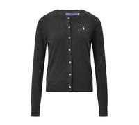 Logo Knit Cardigan - female - Polo Ralph Lauren - Cardigans - Black - M - Knitwear M