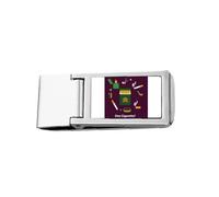 Logo More Than A Cigarette Slim Money Clip Stainless Holder Pocket Wallet