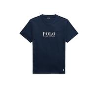 Logo Night T-Shirt in Cotton Jersey Navy