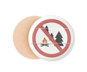 Logo No Burning Fires Art Deco Fashion Air Cushion Makeup Foundation Sponge Powder Puff