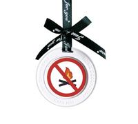 Logo No Burning Fires Art Deco Fashion Ornament Charm Aromatherapy Pendant Charm
