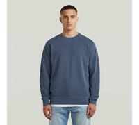 Logo Overdyed Sweater - Dark blue - Men M