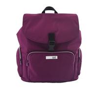 Logo Patch Backpack - female - Emporio Armani EA7 - Backpacks - Purple - ONE SIZE - Bags ONE SIZE