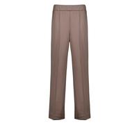 Logo Patch Cotton Joggers - female - Moncler - Wide Trousers - Beige - XS - Trousers XS