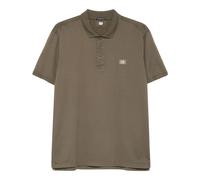 Logo Patch Polo - male - C.P. Company - Polo Shirts - Green - XL - Tops XL