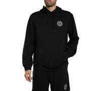 Logo Patch Pullover Hoodie Black XL