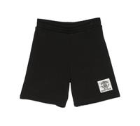 Logo-patch Shorts - male - Roberto Cavalli - Shorts - Black - 8 Y - Kids 8 Y