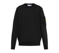 Logo Patch Sweatshirt - male - Stone Island - Sweatshirts - Black - XL - Sweatshirts & Hoodies XL