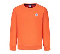Logo Patch Sweatshirt - unisex - North Sails - Kids Sweatshirts - Orange - 14 Y - Kids 14 Y