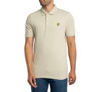 Logo Plain Polo Shirt Grey Taupe M