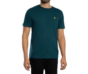 Logo Plain T-Shirt Rich Teal XXL