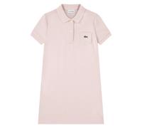 Lacoste Kids Lacoste Girls Logo Pocket Polo Dress in Pink - Pink - 4 Yrs
