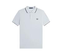 Logo Polo Shirt Ice White - male - Fred Perry - Polo Shirts - White - S - Tops S