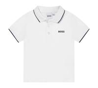 Logo Polo Shirt - male - Boss - Kids Short Sleeve T-Shirts - White - 12 M - Kids 12 M