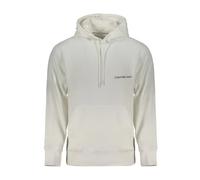 Logo Print Hooded Sweatshirt - male - Calvin Klein - Hoodies - White - L - Sweatshirts & Hoodies L