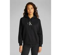 Calvin Klein Women's Gradient Hoodie with Drawstring, Black (Ck Black), S