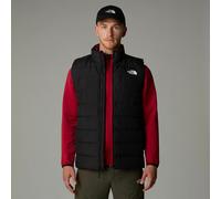 Logo Print Padded Gilet black