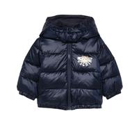 Logo-Print Padded Jacket - male - Moschino - Winter Jackets - Blue - 12 M | 80 CM - Kids 12 M | 80 CM