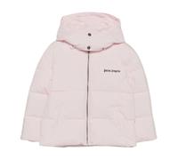 Logo-Print Padded Jacket - unisex - Palm Angels - Winter Jackets - Pink - 4 Y | 104 CM - Kids 4 Y | 104 CM