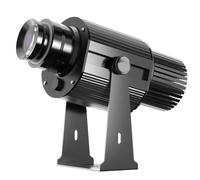 Logo Projector Lights Custom GOBO projectors for Store Business Wall Outdoor Waterproof for Shop Advertising Wedding (Black, 50W)