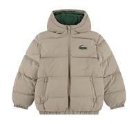 Logo Puffer Jacket- unisex- Lacoste- Winter Jackets- Beige- 16 Y- Kids 16 Y