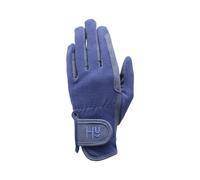 Logo Riding Gloves Hy Mid Navy M