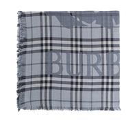 Logo Scarf - unisex - Burberry - Scarves - Blue - ONE SIZE - Accessories ONE SIZE