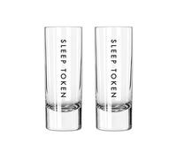 Logo Shot Glass Pack of 2 Sleep Token Clear One Size