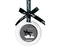 Logo Slippery Road Be Carefull Ornament Charm Aromatherapy Pendant Charm