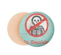 Logo Smoking Cause Becong Skeleton Air Cushion Makeup Foundation Sponge Powder Puff