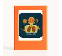 Logo Smoking Kills Art Deco Fashion Magnetic Photo Picture Frame Holder 3 Inches