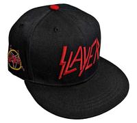 Logo Snapback Baseball Cap Slayer Black One Size