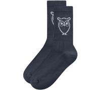 Logo socks KnowledgeCotton Apparel (x2) Bleu 43/47