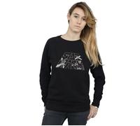 Logo Space Sketch Sweatshirt Star Wars Black L