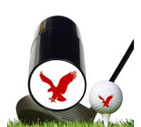 Logo Stamp - Low Odor Waterproof Quick Drying Golf Ball Stamper, Quick Drying Logo Stamp Rubber Stamps for Paper Fabric Golf Balls Wood Custom Name Marker Permanent Ink Portable Office Craft Tool