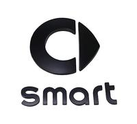 Logo Sticker Car for Smart 451 Brabus Smart 453, Personalised Car Stickers Car Badge Emblem Logo Vehicle Badge Decal Emblem Sticker,F