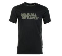 Fjallraven Logo Mens T-Shirt - Black Cotton - Size X-Large