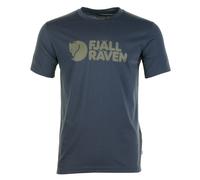 Fjällräven Logo Short Sleeve T-shirt Grey M Man
