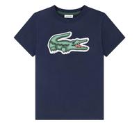 Logo T-Shirt - male - Lacoste - Kids Short Sleeve T-Shirts - Blue - 8 Y - Kids 8 Y