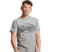 Superdry Vintage Vl Short Sleeve T-shirt Grey S Men