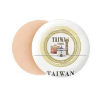 Logo Taiwan Attractions Building Air Cushion Makeup Foundation Sponge Powder Puff