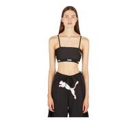 Logo Tape Crop Top - female - PUMA - Sports Bras - Black - L - Sport L
