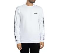 Logo Tape Sweatshirt White S