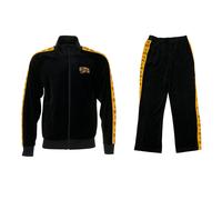 Logo Taped Velour Tracksuit, Small / Small