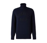 Logo Turtleneck Jumper - male - Givenchy - Turtlenecks - Blue - XL - Knitwear XL