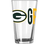 logobrands Green Bay Packers 16oz. Team Overtime Pint Glass