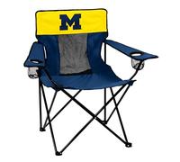 logobrands Officially Licensed NCAA Unisex Elite Chair, One Size,Michigan Wolverines