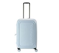 Logoduck+ Medium Expandable Trolley - unisex - Mandarina Duck - Suitcases - Blue - ONE SIZE - Suitcases ONE SIZE